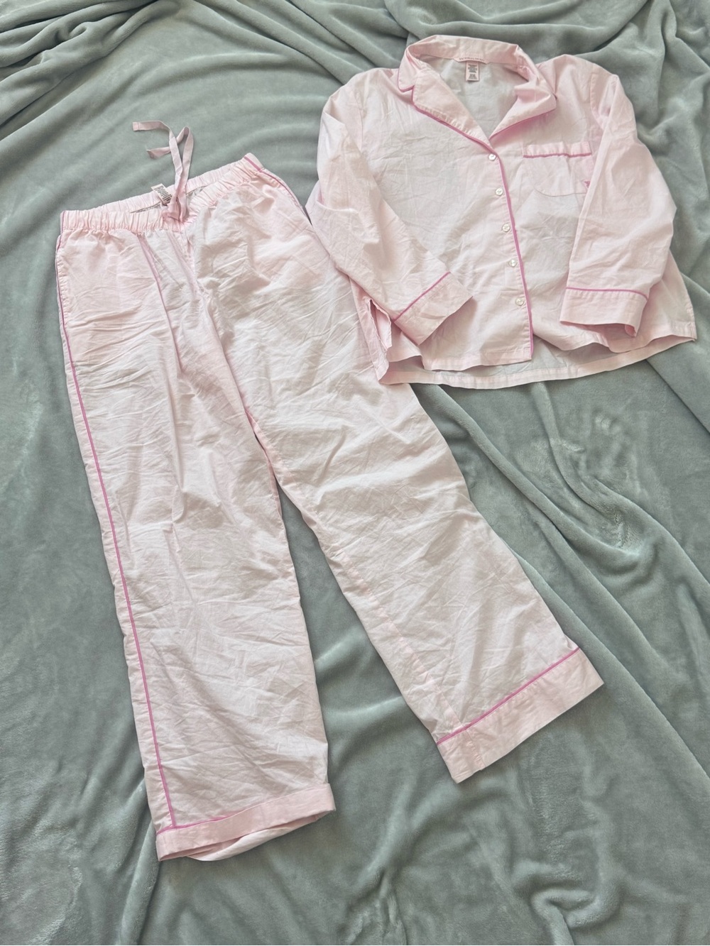 Pink Victoria Secret Pajama Set
